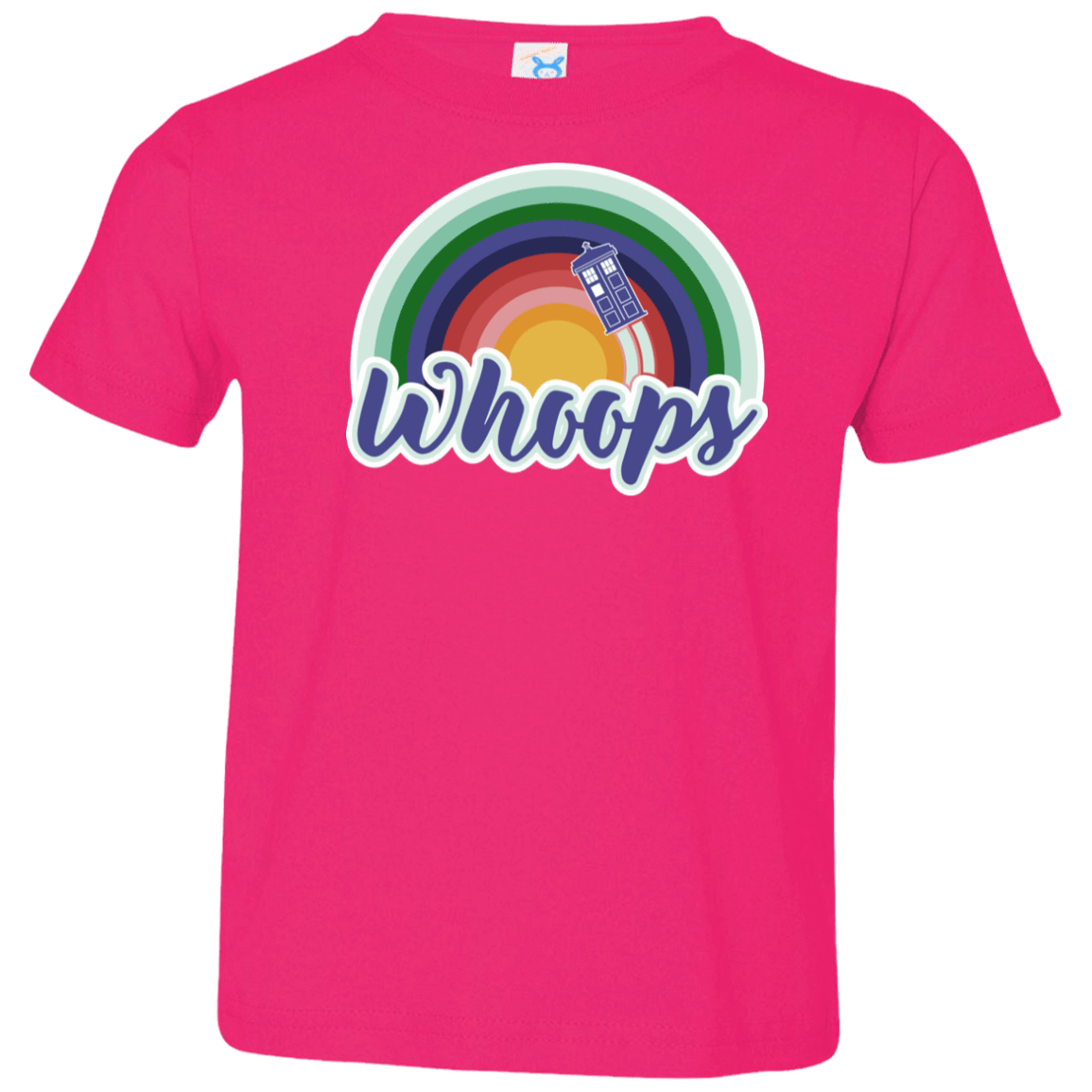 T-Shirts Hot Pink / 2T 13th Doctor Retro Whoops Toddler Premium T-Shirt