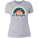 T-Shirts Heather Grey / X-Small 13th Doctor Retro Whoops Women's Premium T-Shirt