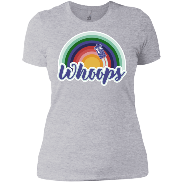 T-Shirts Heather Grey / X-Small 13th Doctor Retro Whoops Women's Premium T-Shirt