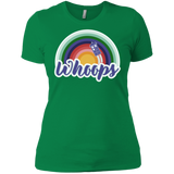 T-Shirts Kelly Green / X-Small 13th Doctor Retro Whoops Women's Premium T-Shirt