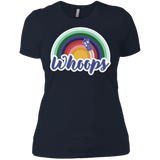 T-Shirts Midnight Navy / X-Small 13th Doctor Retro Whoops Women's Premium T-Shirt