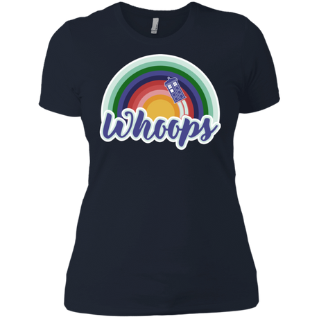 T-Shirts Midnight Navy / X-Small 13th Doctor Retro Whoops Women's Premium T-Shirt