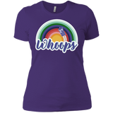 T-Shirts Purple Rush/ / X-Small 13th Doctor Retro Whoops Women's Premium T-Shirt