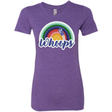 T-Shirts Purple Rush / S 13th Doctor Retro Whoops Women's Triblend T-Shirt