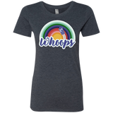 T-Shirts Vintage Navy / S 13th Doctor Retro Whoops Women's Triblend T-Shirt