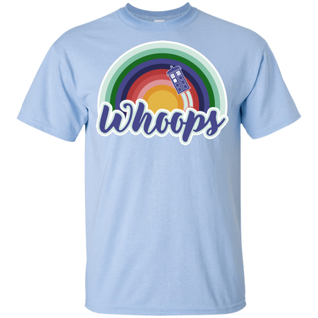 T-Shirts Light Blue / YXS 13th Doctor Retro Whoops Youth T-Shirt