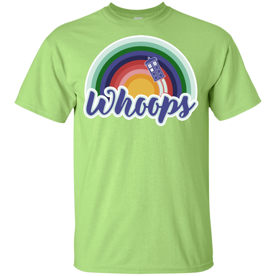 T-Shirts Mint Green / YXS 13th Doctor Retro Whoops Youth T-Shirt