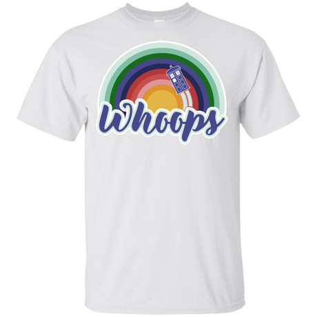 T-Shirts White / YXS 13th Doctor Retro Whoops Youth T-Shirt