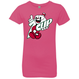 T-Shirts Hot Pink / YXS 1cup Girls Premium T-Shirt