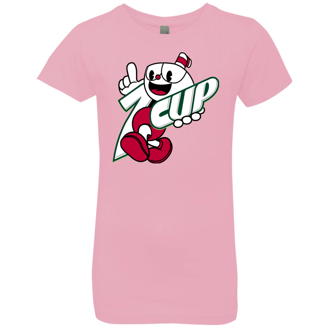 T-Shirts Light Pink / YXS 1cup Girls Premium T-Shirt