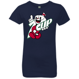 T-Shirts Midnight Navy / YXS 1cup Girls Premium T-Shirt