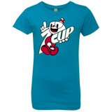 T-Shirts Turquoise / YXS 1cup Girls Premium T-Shirt