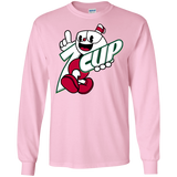 T-Shirts Light Pink / S 1cup Men's Long Sleeve T-Shirt