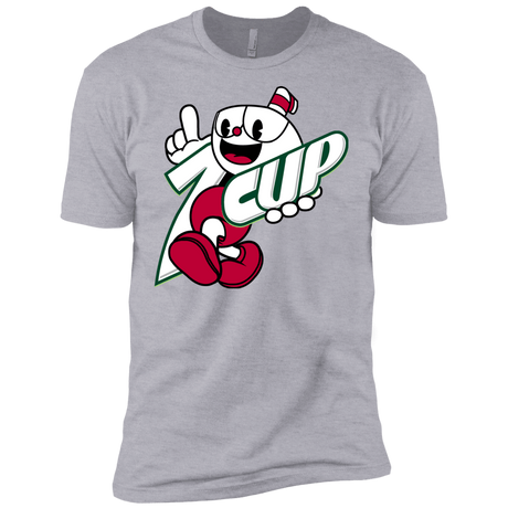 T-Shirts Heather Grey / X-Small 1cup Men's Premium T-Shirt