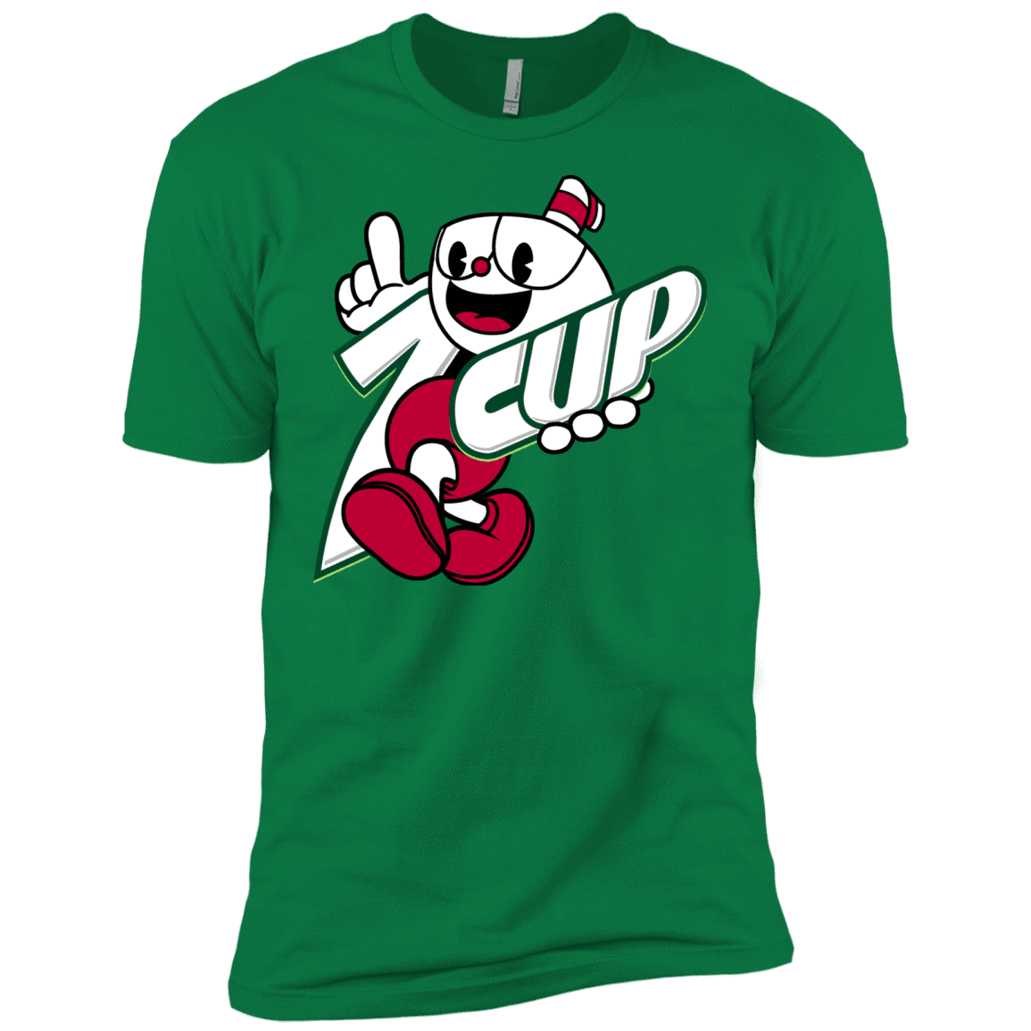 T-Shirts Kelly Green / X-Small 1cup Men's Premium T-Shirt