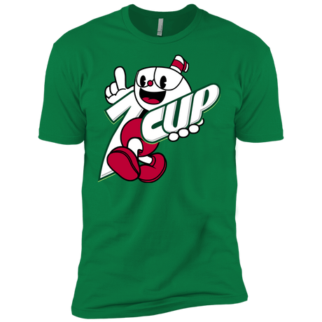 T-Shirts Kelly Green / X-Small 1cup Men's Premium T-Shirt