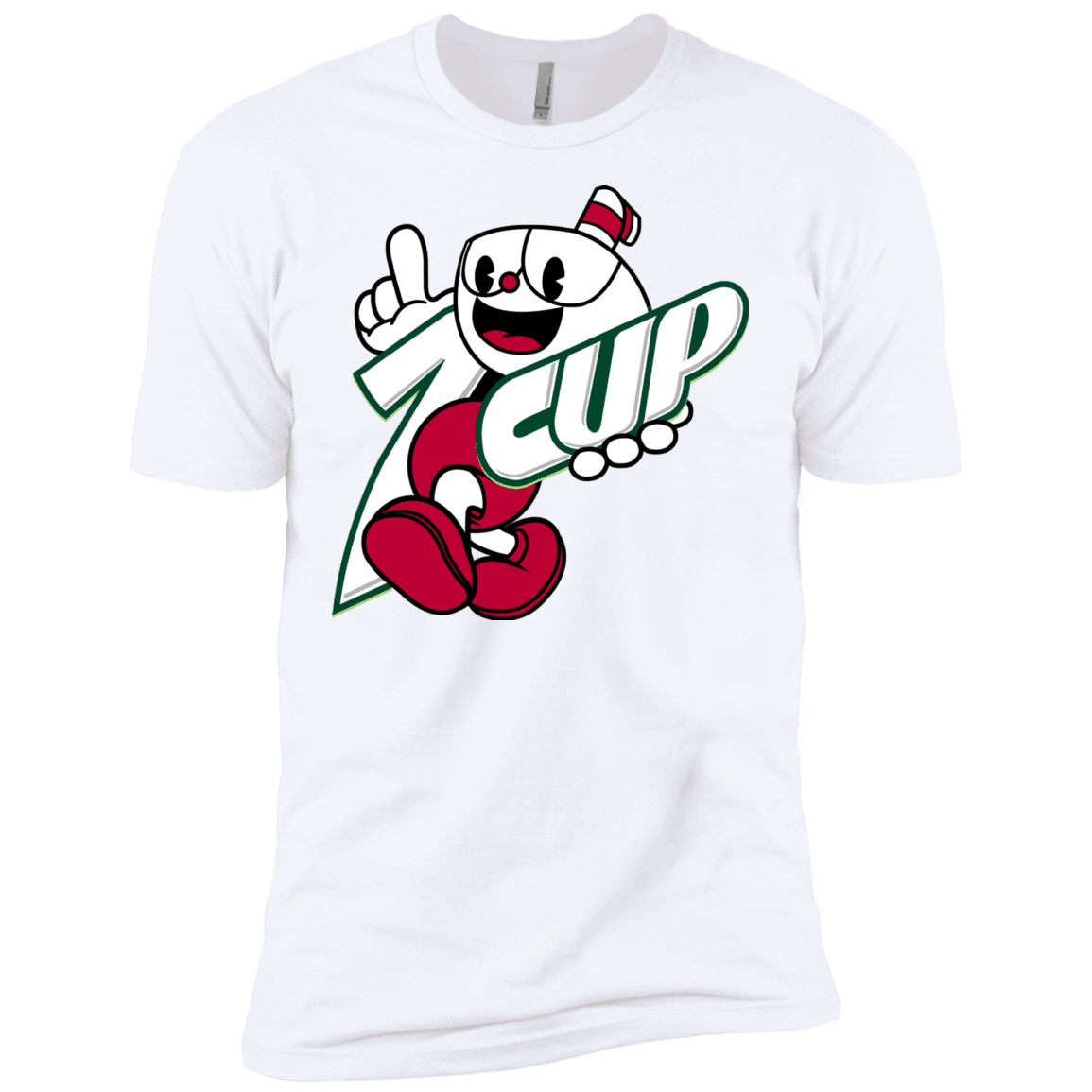 T-Shirts White / X-Small 1cup Men's Premium T-Shirt