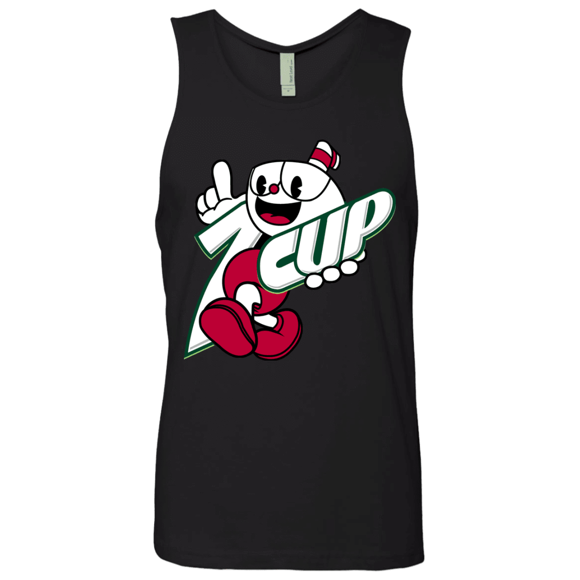 T-Shirts Black / S 1cup Men's Premium Tank Top