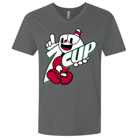 1cup Men's Premium V-Neck