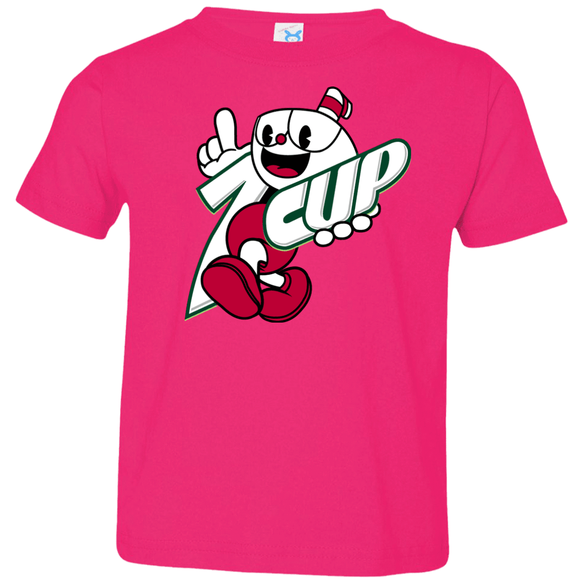 T-Shirts Hot Pink / 2T 1cup Toddler Premium T-Shirt
