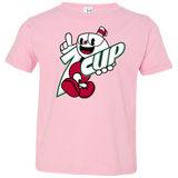 T-Shirts Pink / 2T 1cup Toddler Premium T-Shirt