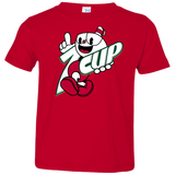T-Shirts Red / 2T 1cup Toddler Premium T-Shirt