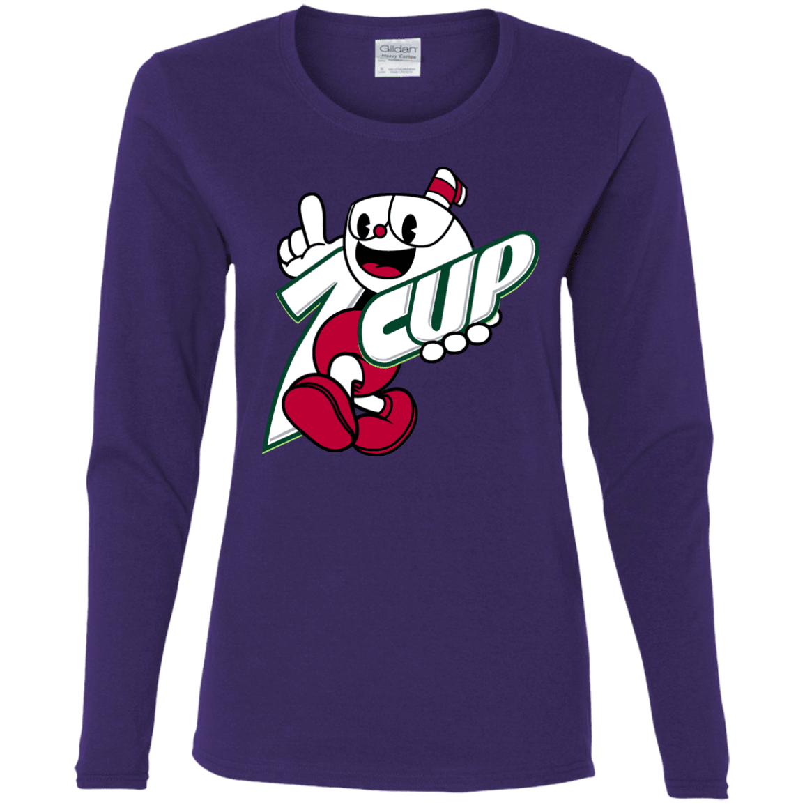 T-Shirts Purple / S 1cup Women's Long Sleeve T-Shirt