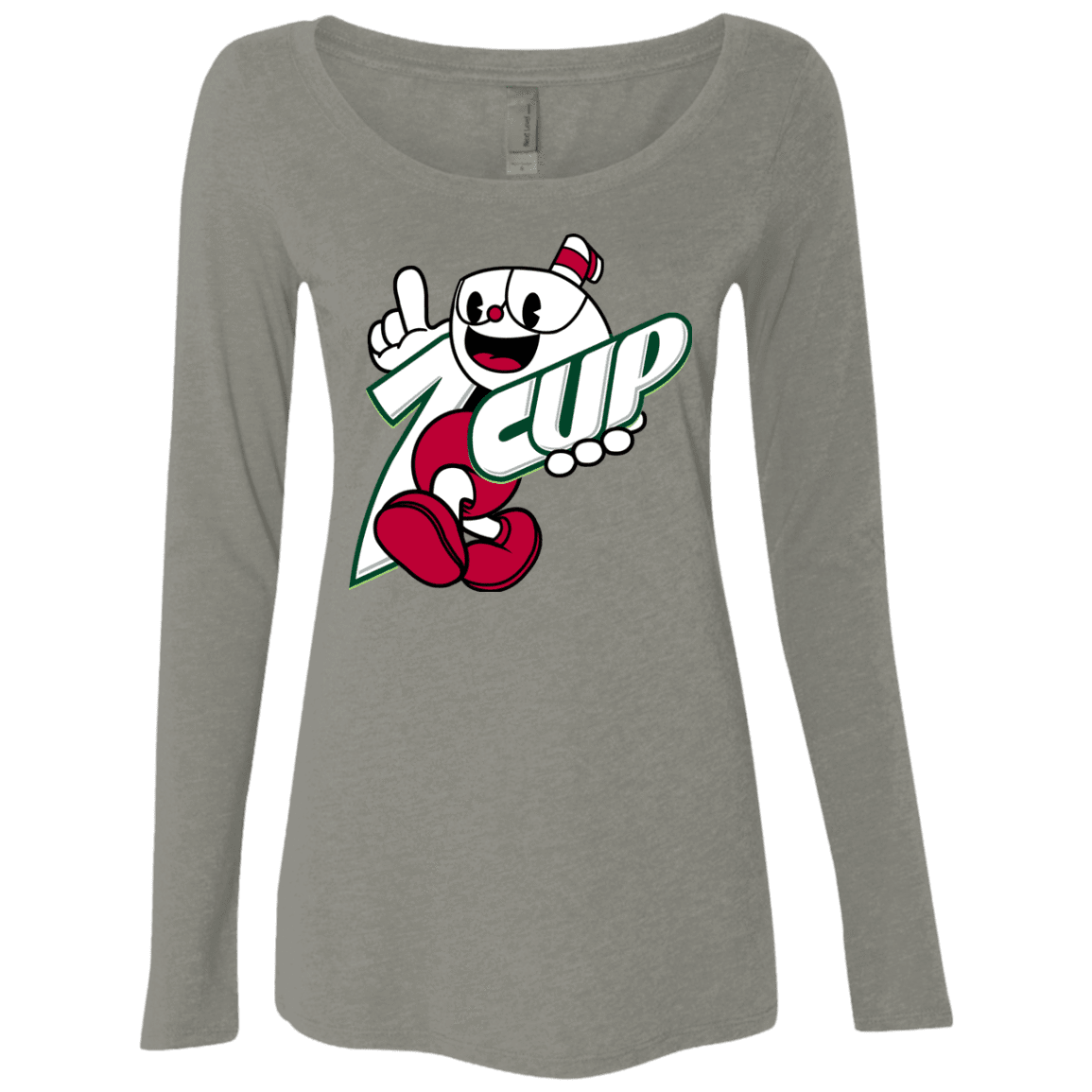 1cup Women's Triblend Long Sleeve Shirt