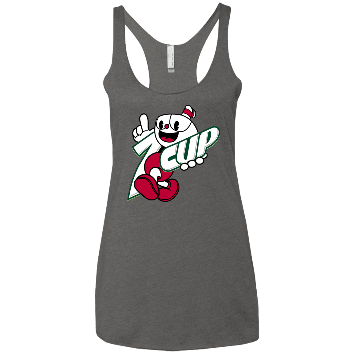 1cup Women's Triblend Racerback Tank