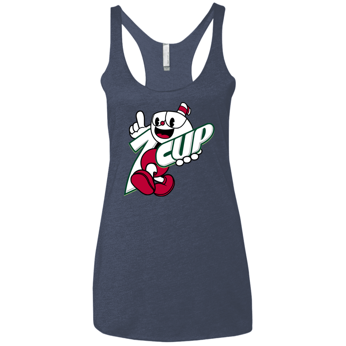1cup Women's Triblend Racerback Tank
