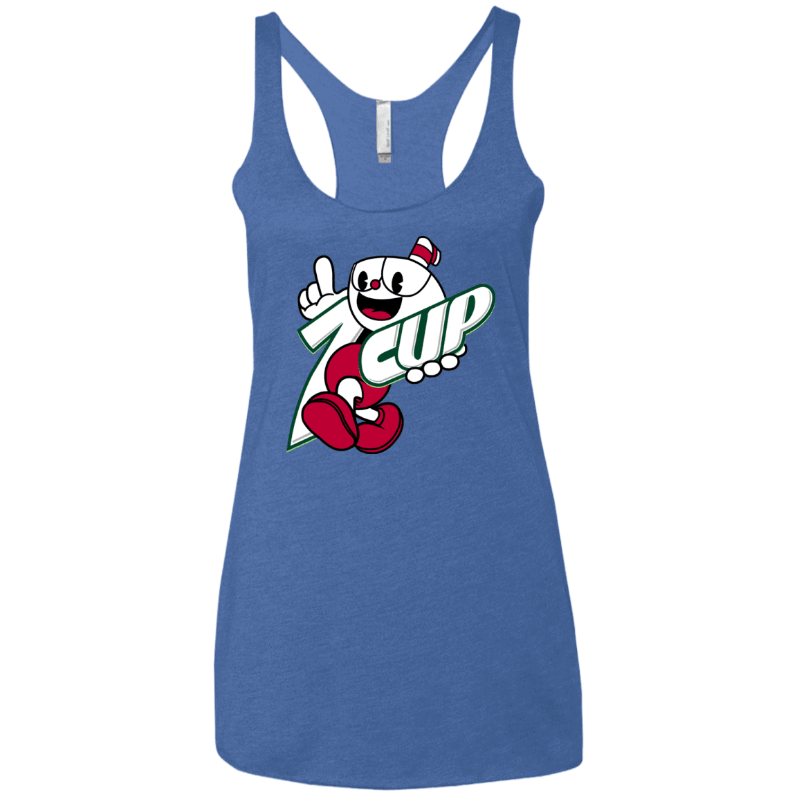 1cup Women's Triblend Racerback Tank