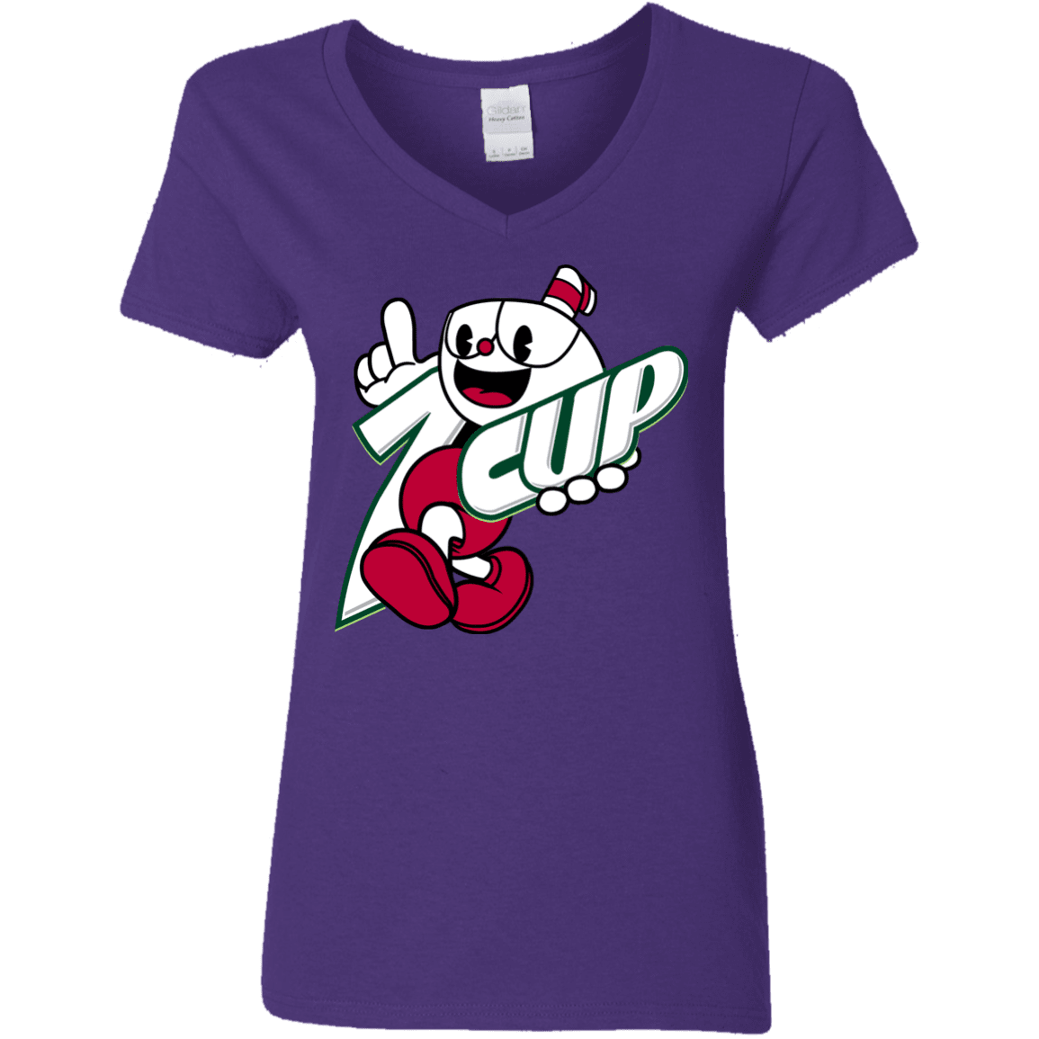 1cup Women's V-Neck T-Shirt