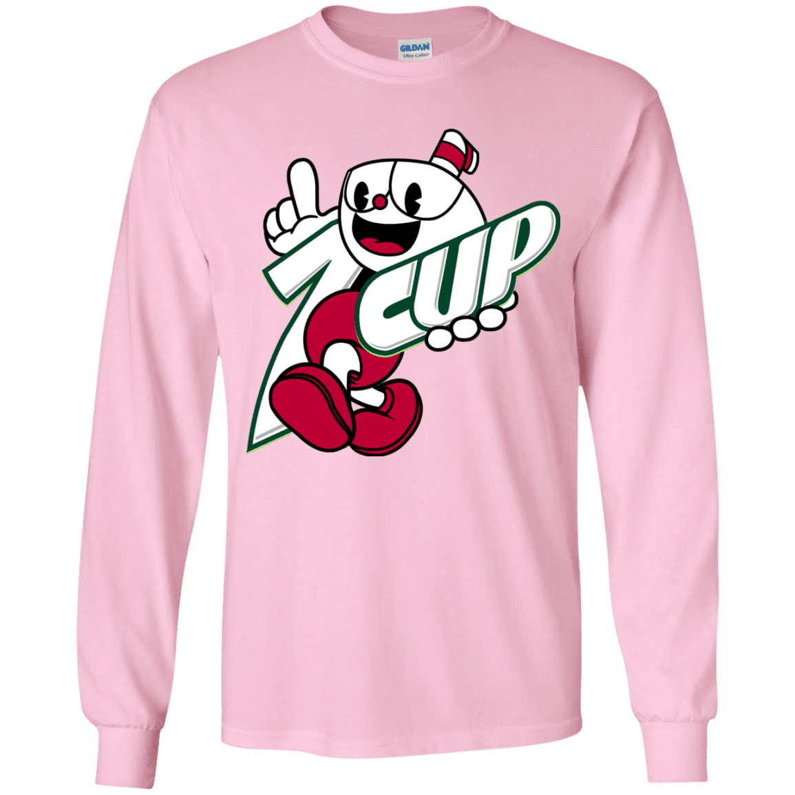T-Shirts Light Pink / YS 1cup Youth Long Sleeve T-Shirt