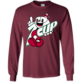 T-Shirts Maroon / YS 1cup Youth Long Sleeve T-Shirt