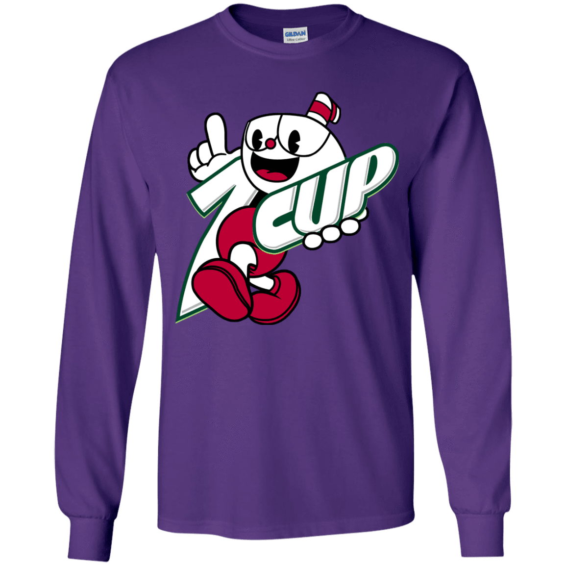 T-Shirts Purple / YS 1cup Youth Long Sleeve T-Shirt