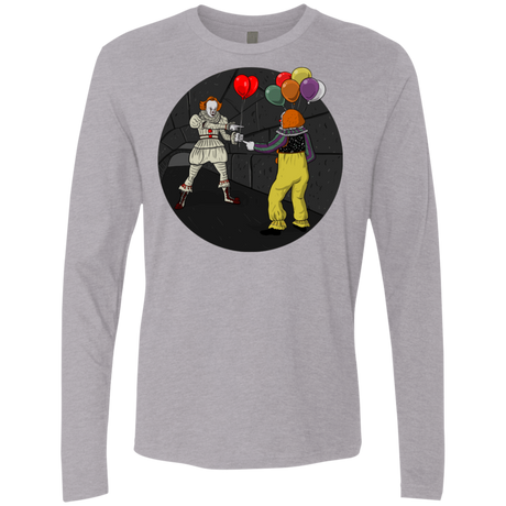 T-Shirts Heather Grey / S 2 Pennywise Men's Premium Long Sleeve