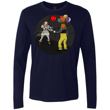 T-Shirts Midnight Navy / S 2 Pennywise Men's Premium Long Sleeve