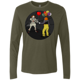 T-Shirts Military Green / S 2 Pennywise Men's Premium Long Sleeve