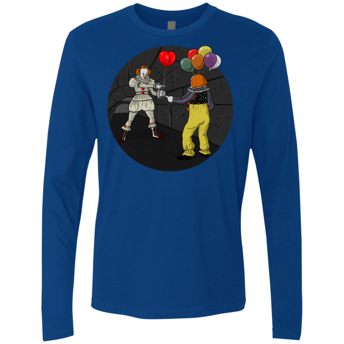 T-Shirts Royal / S 2 Pennywise Men's Premium Long Sleeve