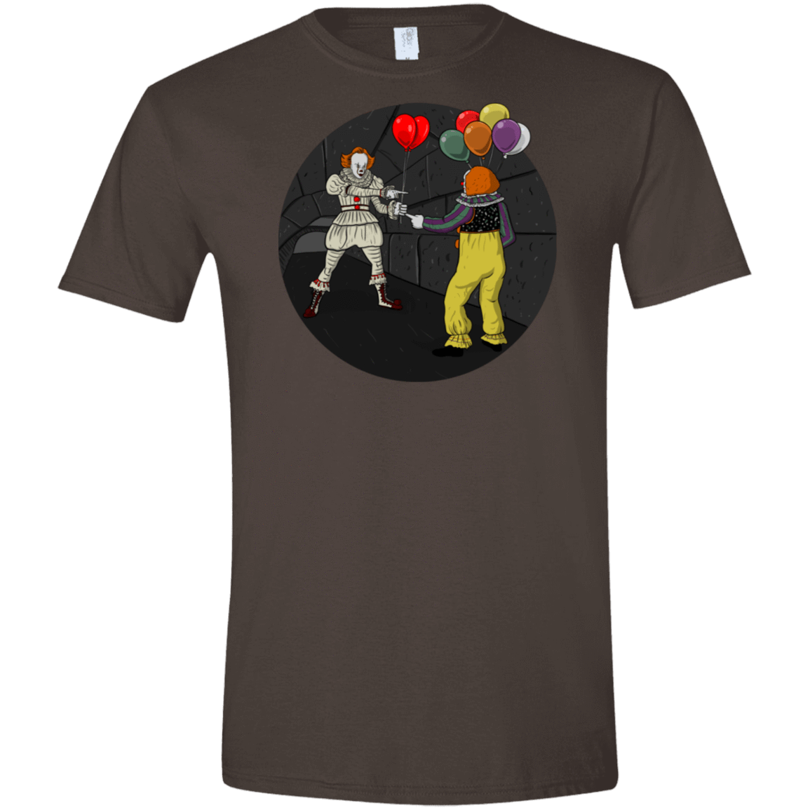 T-Shirts Dark Chocolate / S 2 Pennywise Men's Semi-Fitted Softstyle