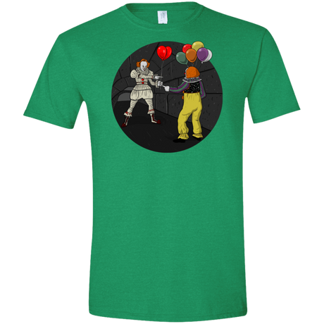 T-Shirts Heather Irish Green / S 2 Pennywise Men's Semi-Fitted Softstyle
