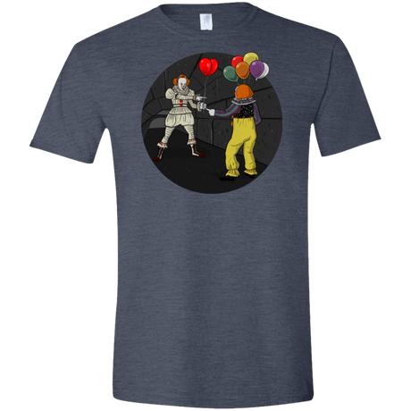 T-Shirts Heather Navy / S 2 Pennywise Men's Semi-Fitted Softstyle