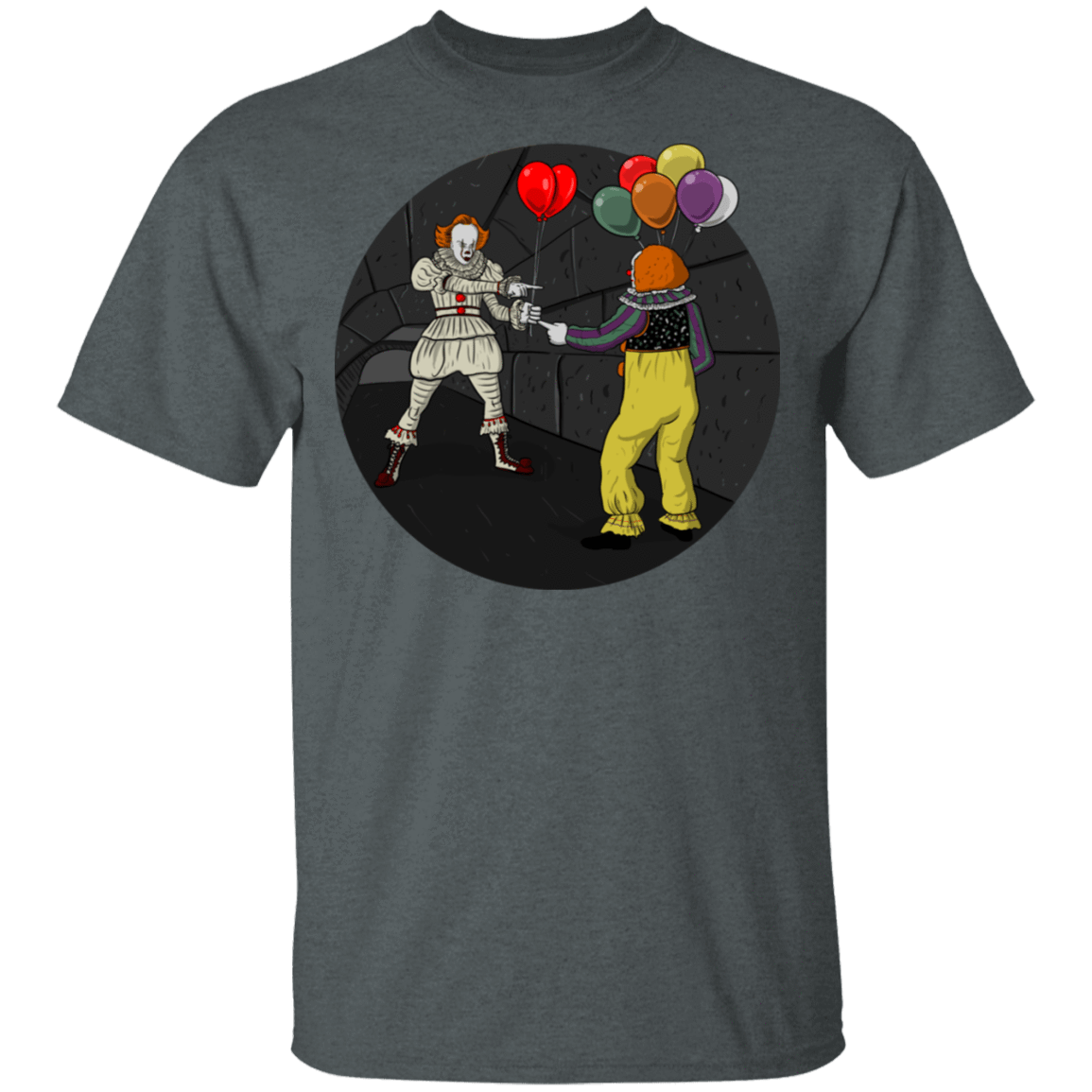 T-Shirts Dark Heather / S 2 Pennywise T-Shirt