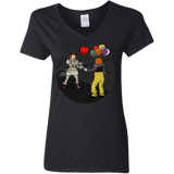 T-Shirts Black / S 2 Pennywise Women's V-Neck T-Shirt