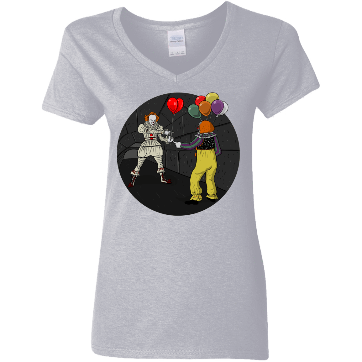 T-Shirts Sport Grey / S 2 Pennywise Women's V-Neck T-Shirt