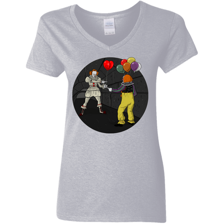 T-Shirts Sport Grey / S 2 Pennywise Women's V-Neck T-Shirt