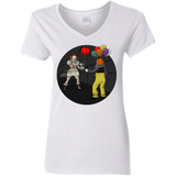 T-Shirts White / S 2 Pennywise Women's V-Neck T-Shirt