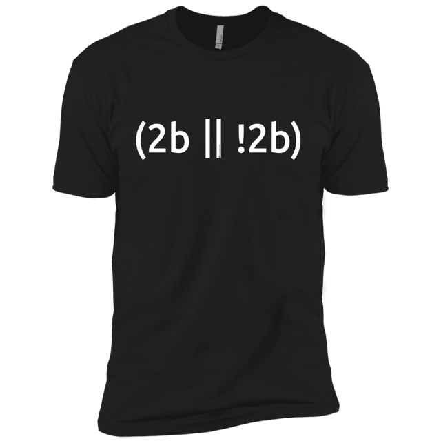 T-Shirts Black / YXS 2b Or Not 2b Boys Premium T-Shirt