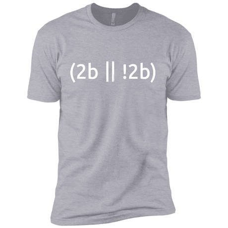 T-Shirts Heather Grey / YXS 2b Or Not 2b Boys Premium T-Shirt