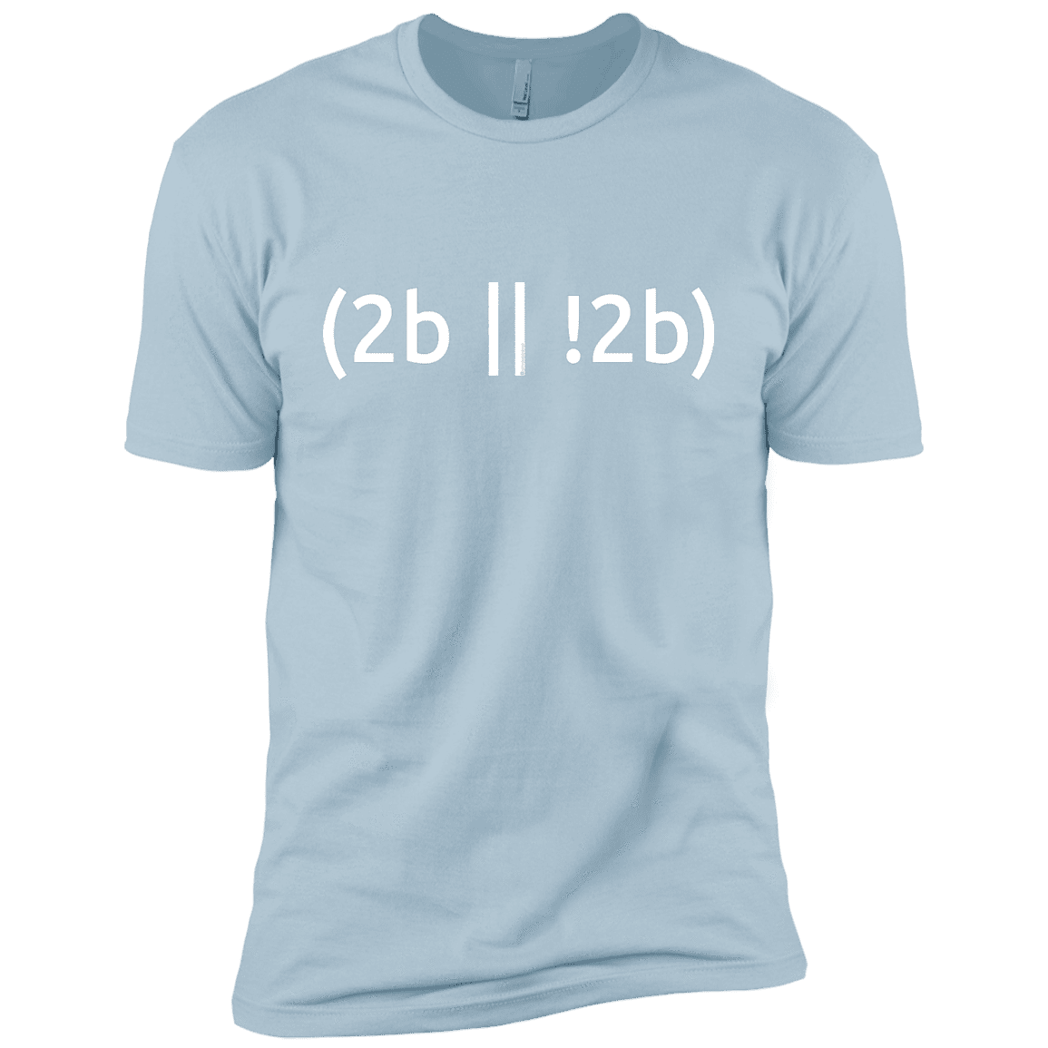 T-Shirts Light Blue / YXS 2b Or Not 2b Boys Premium T-Shirt